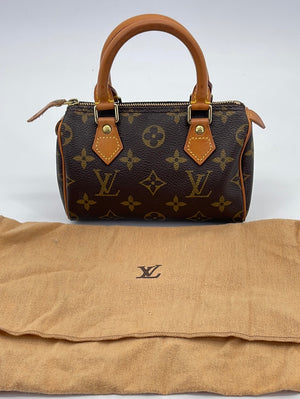 Rare Louis Vuitton Monogram Mini Speedy