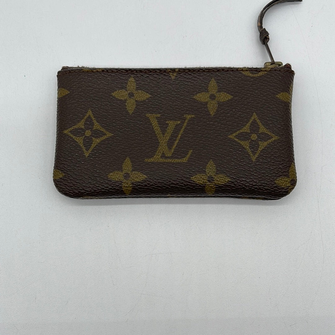 PRELOVED Louis Vuitton Monogram Cles Coin Key Pouch 7297Y3T 041824 H