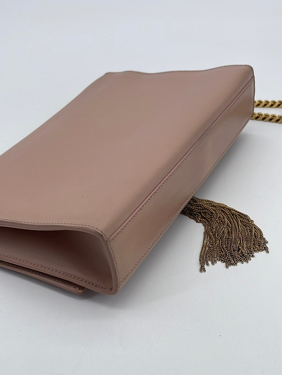 PRELOVED Saint Laurent Blush Leather Medium Kate Bag LND3541191114 100623