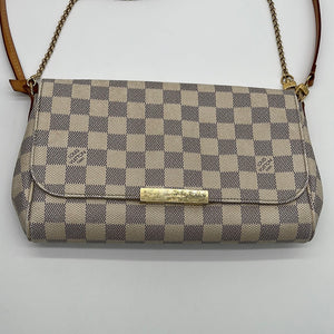 PRELOVED Louis Vuitton Favorite MM Damier Azur Bag SD2106 020524