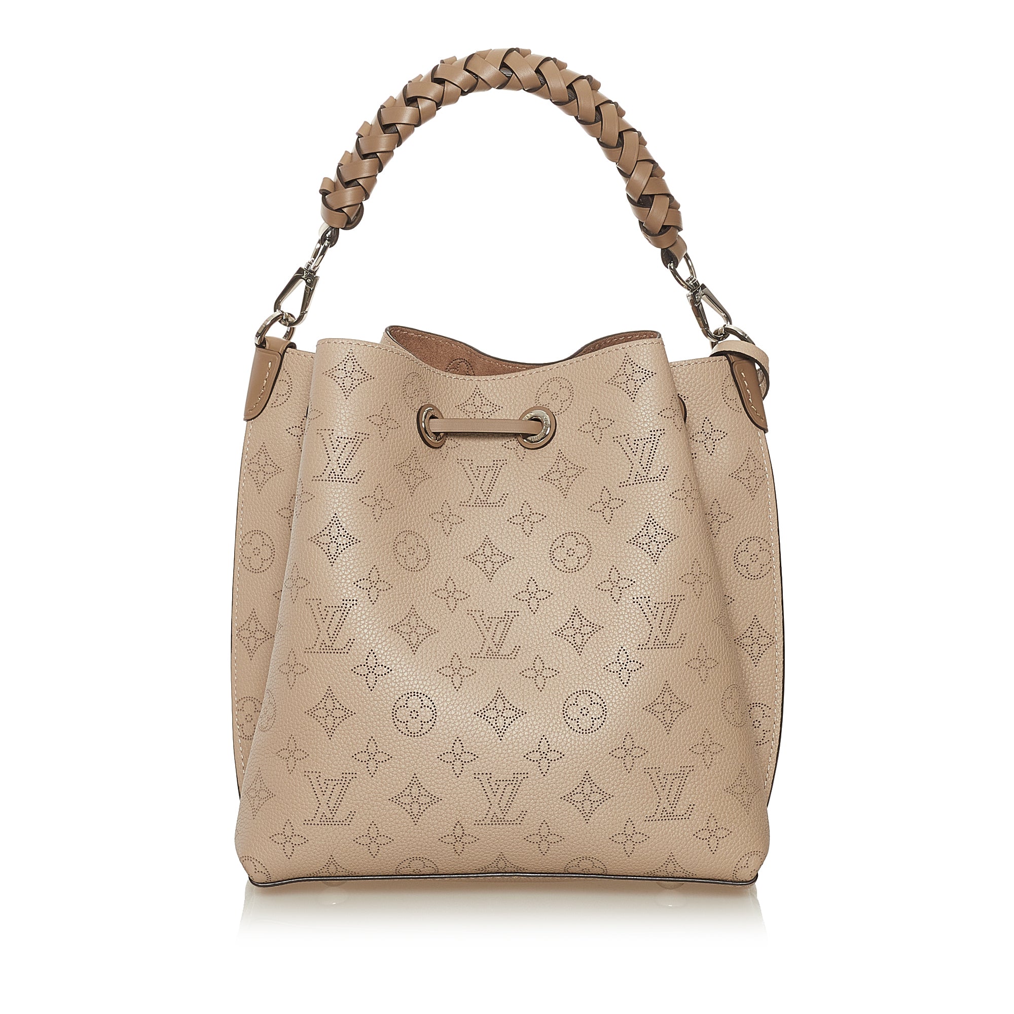 This beautiful Louis Vuitton Muria Mahina Shoulder bag sold in a