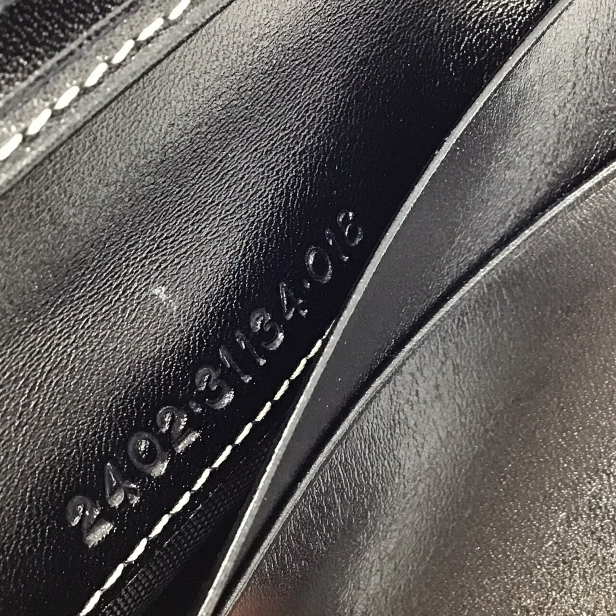 Preloved Fendi Navy Canvas Bifold Wallet 3TY74G9 071124 G