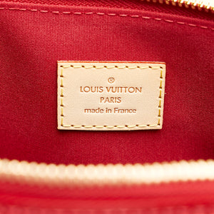 PRELOVED Louis Vuitton Monogram  Red Vernis Alma PM Bag MI3183 060523