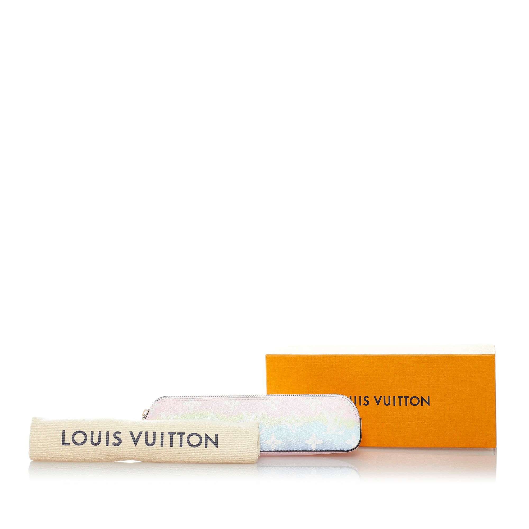 Preloved Louis Vuitton Monogram Canvas Elizabeth Pencil Pouch Red SP11 –  KimmieBBags LLC