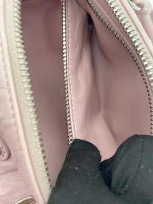 Prada Pink Antique Nappa Leather Handbag 31A3 110223