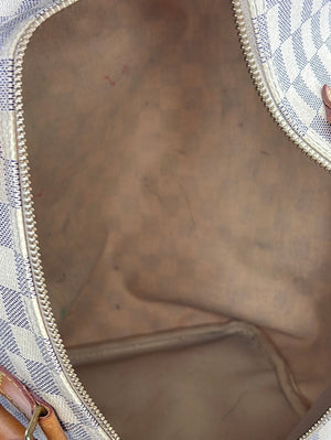 Preloved Louis Vuitton Damier Azur Speedy 35 Hand Bag BA4171 082323