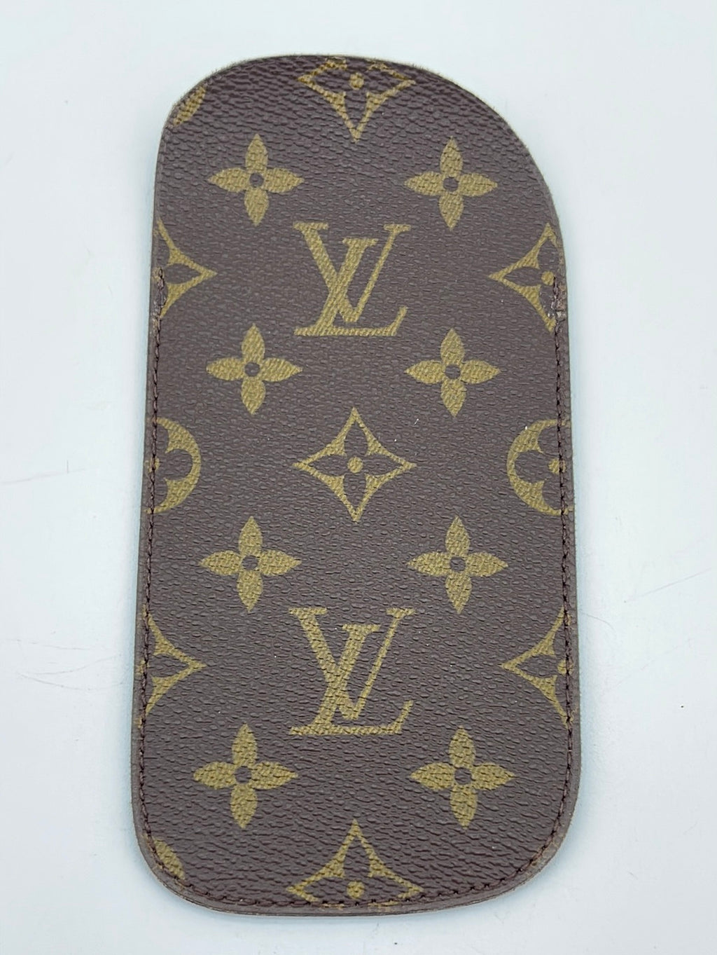 Preloved Louis Vuitton Monogram Canvas Etui Lunettes Plat Sunglass Case (H) 3YH32G8 022324