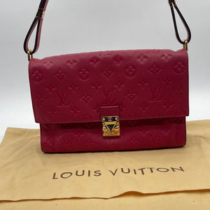 PRELOVED Louis Vuitton Red Empriente Fascinante Jaipur Bag 7D9VG87 041724 P