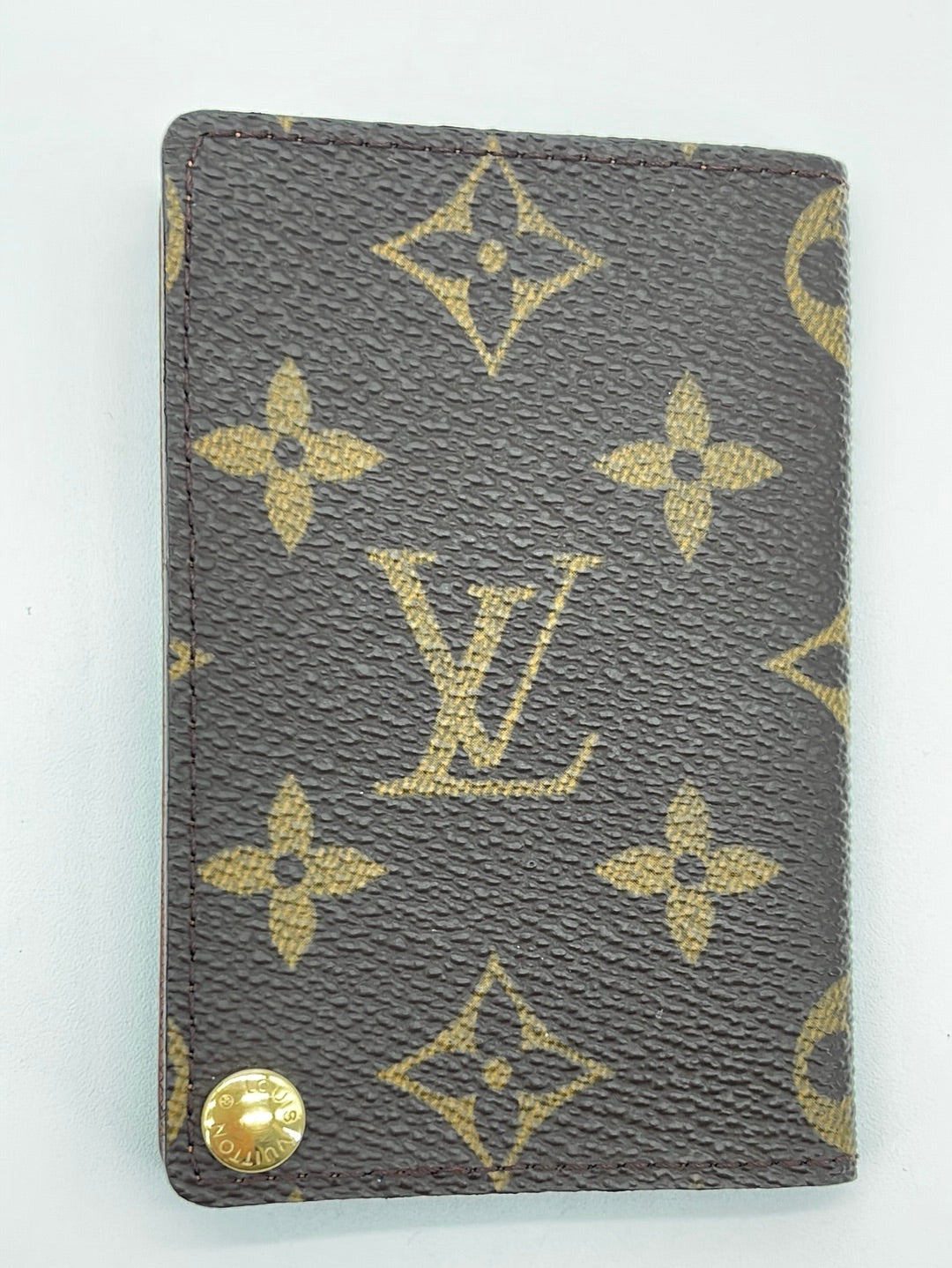 PRELOVED Louis Vuitton Monogram Canvas Porte Cartes Pression Card Case –  KimmieBBags LLC