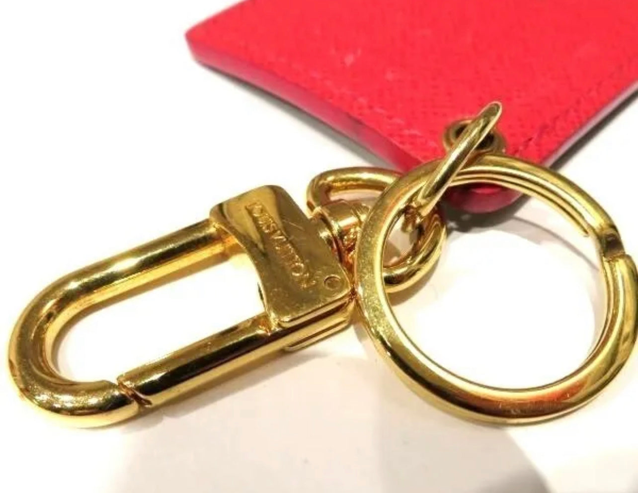 Preloved Louis Vuitton Monogram Keychain Porte Clairustre Carrousel Ba –  KimmieBBags LLC