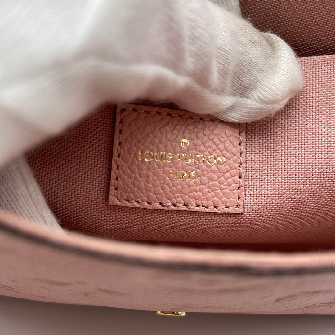 Preloved Louis Vuitton Pink Empriente Felicie Pochette SD4200 020524