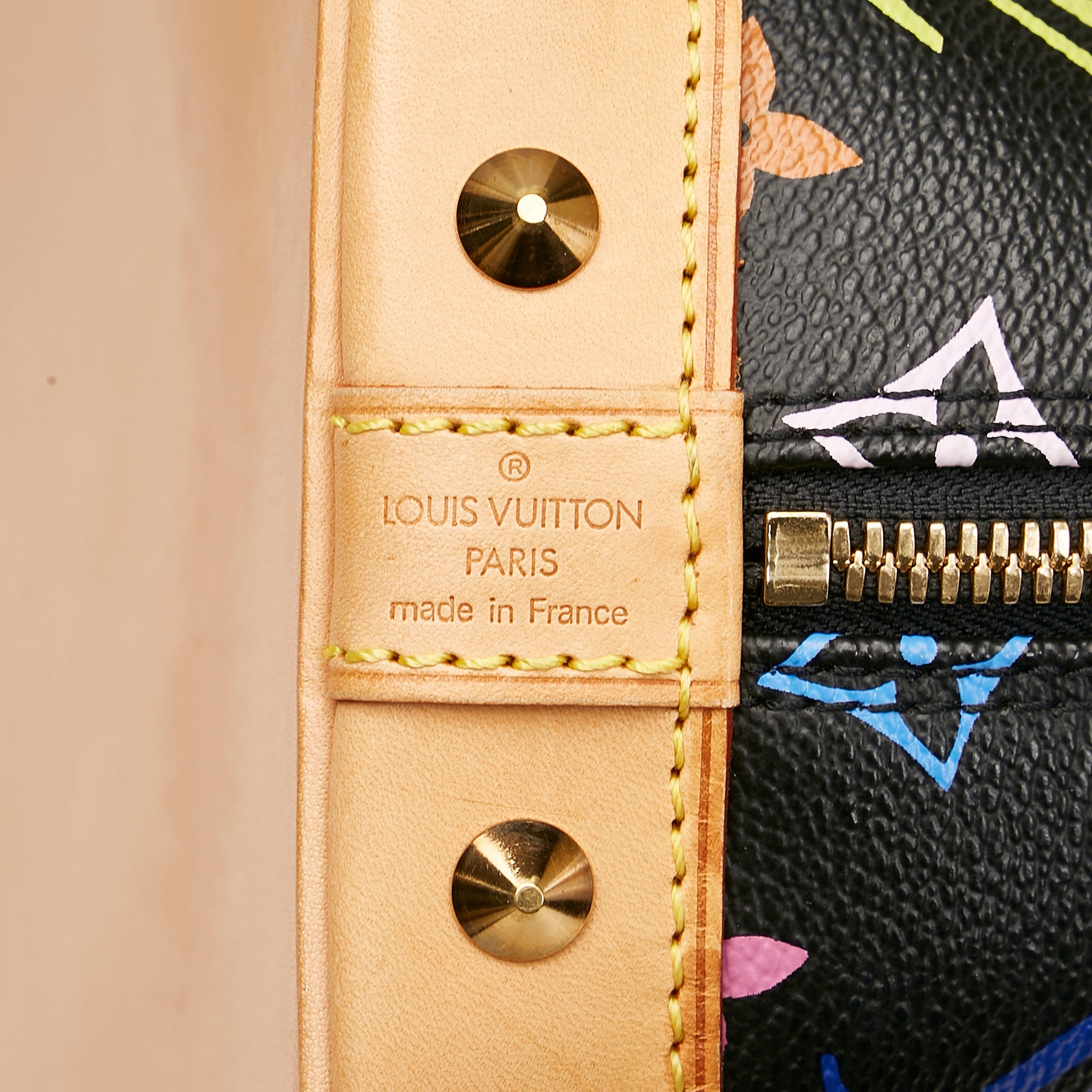 Preloved Louis Vuitton Monogram Multicolore Black Alma Bag PM FL0064 062023