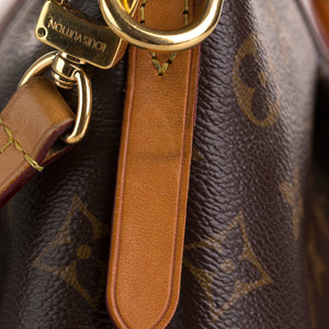Louis Vuitton Turenne Handbag Monogram Canvas PM Brown