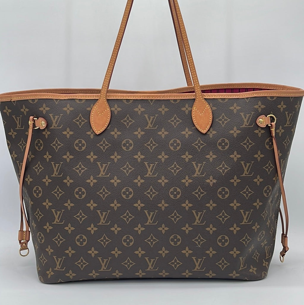 PRELOVED Louis Vuitton Monogram Canvas Neverfull GM Tote Bag SD0230 102423