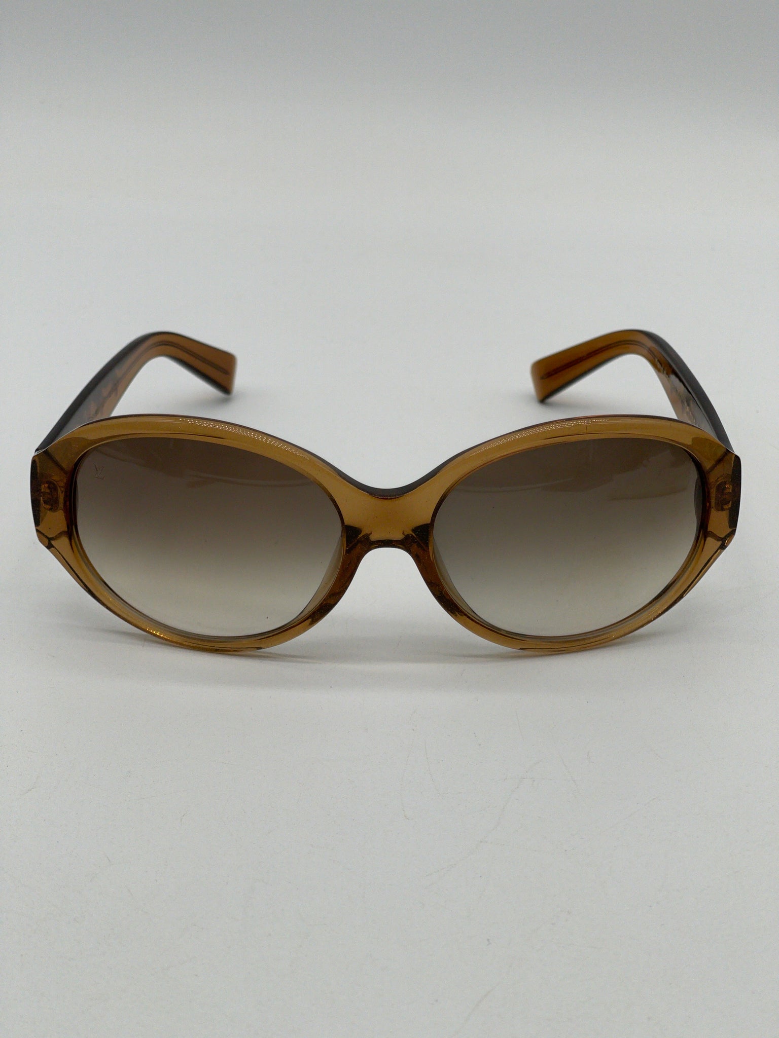Preloved Louis Vuitton Obsession Round Glitter Honey Sunglasses