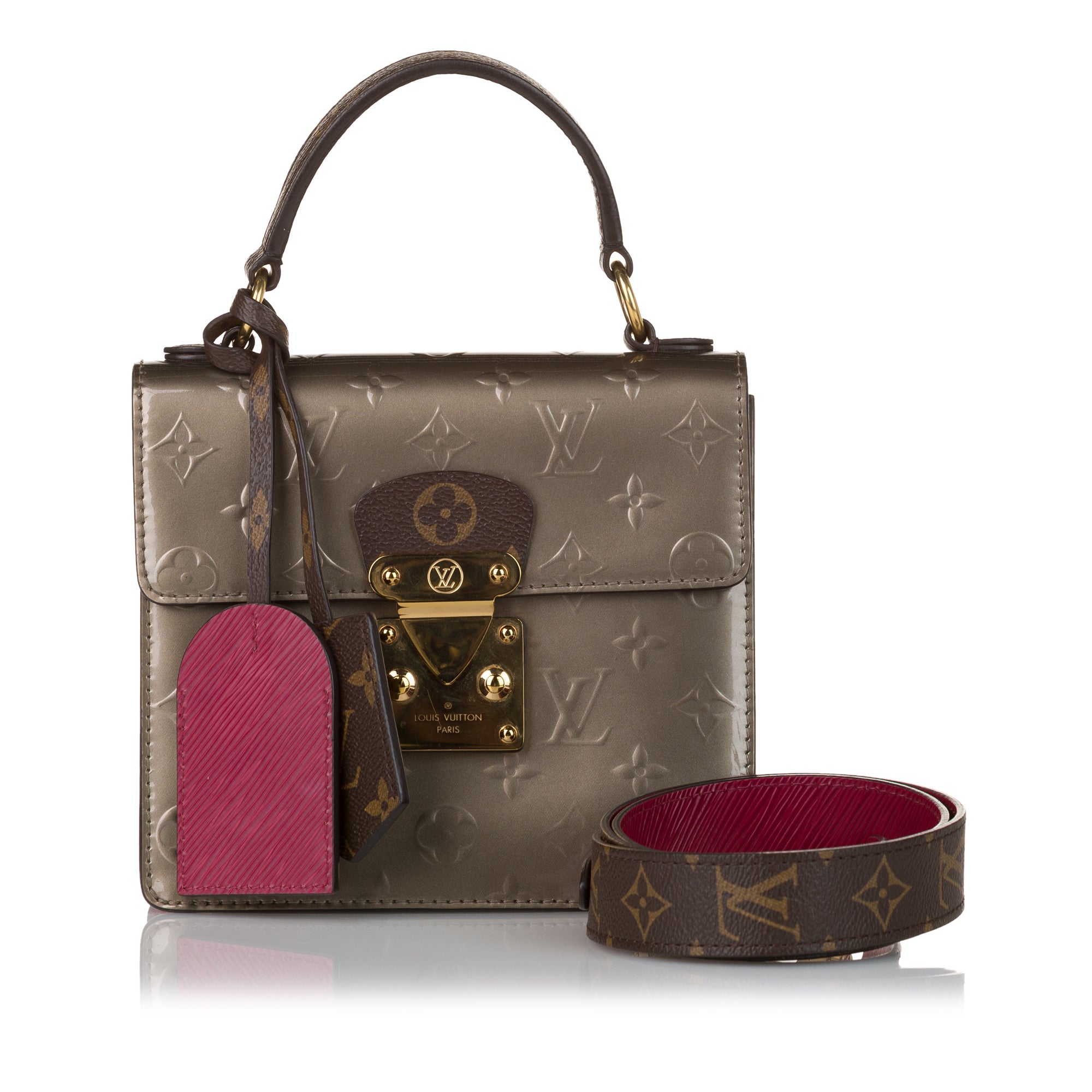 PRELOVED Louis Vuitton Vernis Spring Street Shoulder Bag X2HB3JH