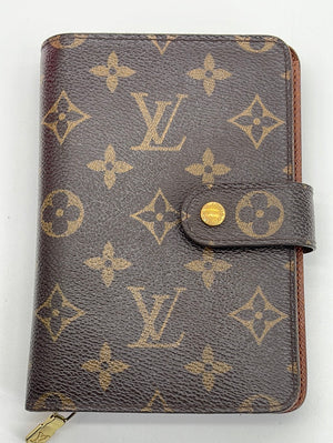 Preloved Louis Vuitton Monogram Porte Papier Zippy Bifold Wallet