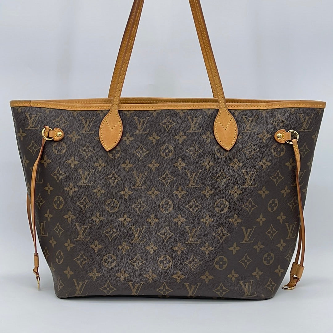 Preloved Louis Vuitton Monogram Neverfull MM Tote Bag  (Beige Interior) RW9TC83 040324 P
