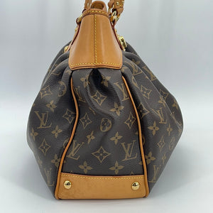 Louis Vuitton Handbag BOETIE PM Monogram Brown Canvas Hobo Tote