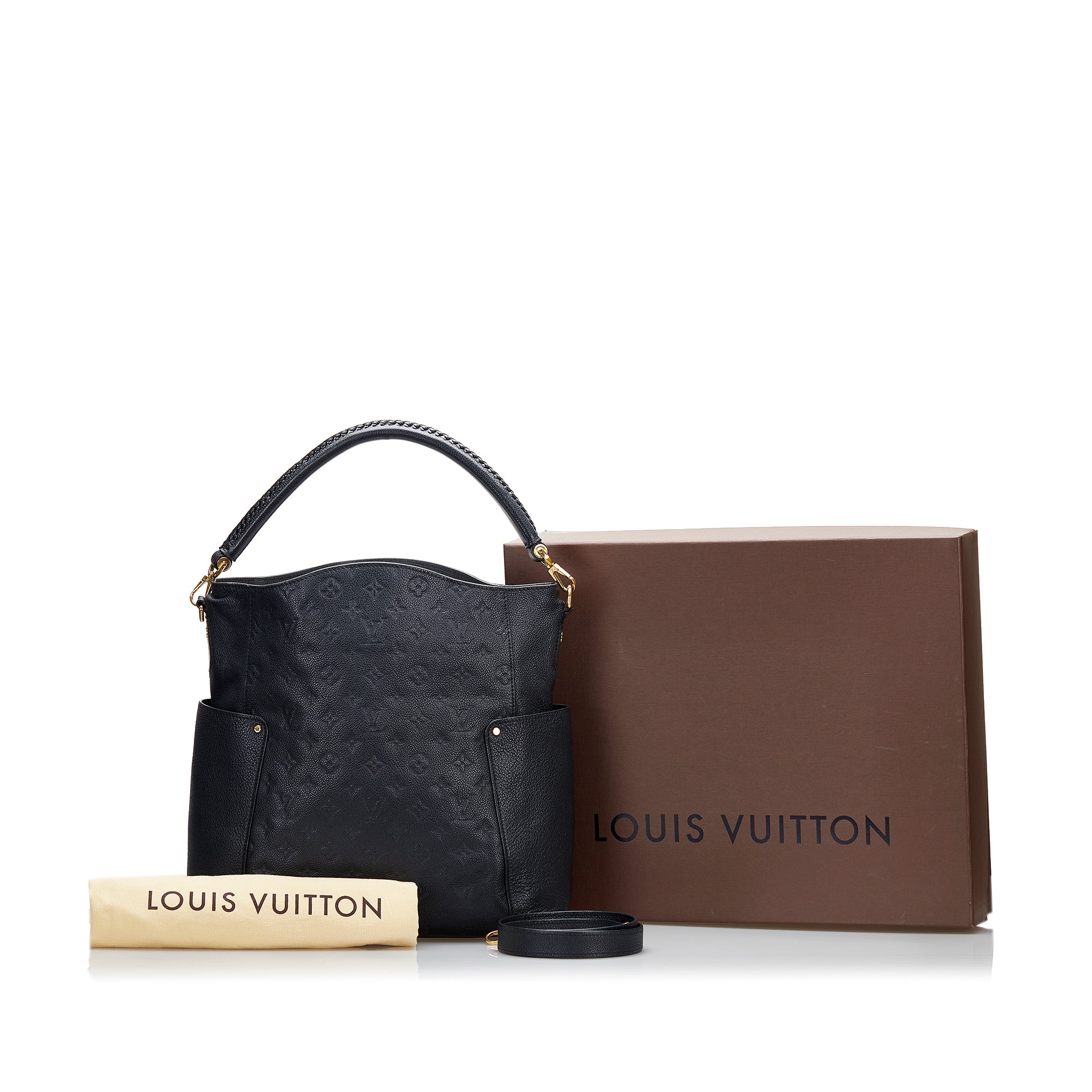 Louis Vuitton Monogram Bicolor Empreinte Bagatelle NM - Neutrals Shoulder  Bags, Handbags - LOU706021