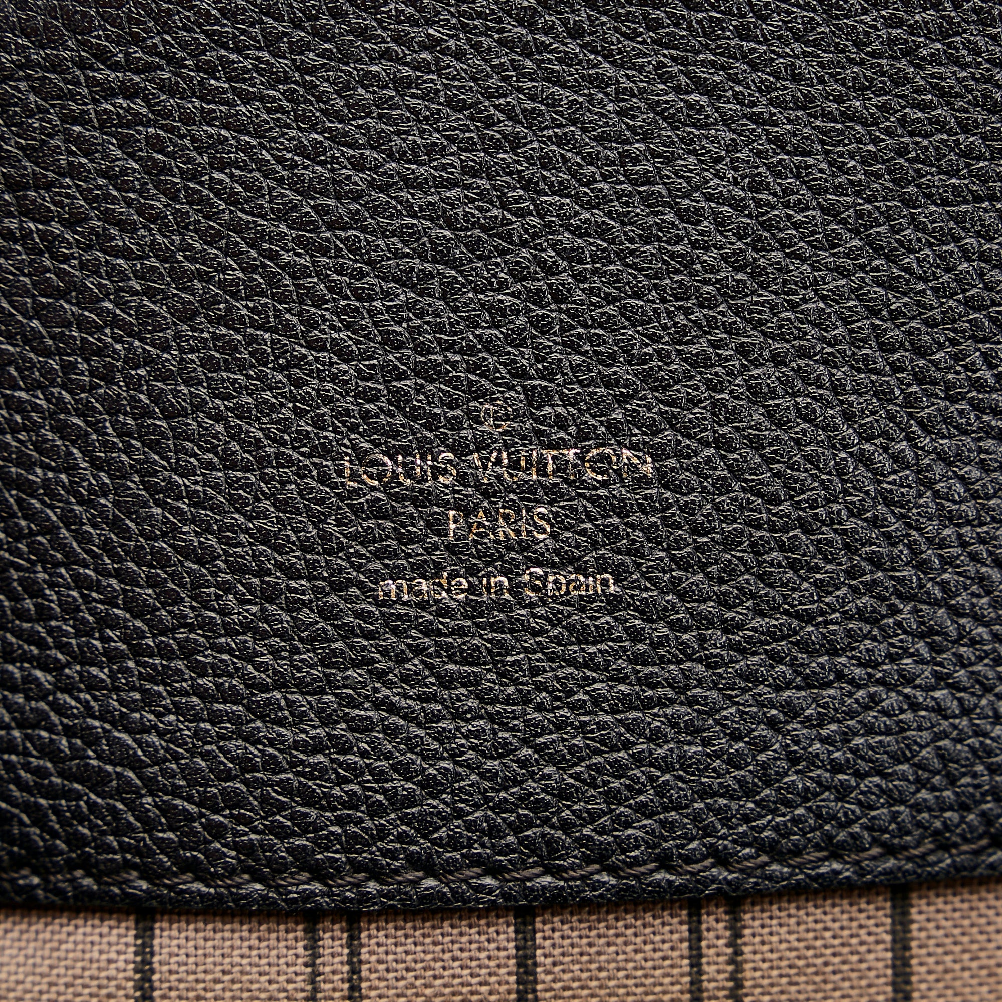 Preloved Louis Vuitton Black Monogram Empreinte Bagatelle Shoulder Bag CA2135 062023 - $400 OFF LIVE SHOW