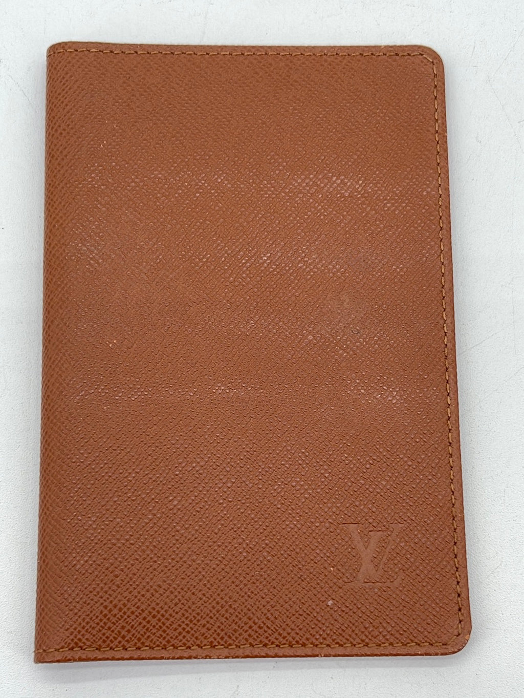 PRELOVED Louis Vuitton Brown Taiga Bifold I.D. Wallet 632HD8Y 022324 H