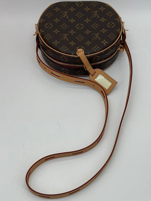 Brown Louis Vuitton Monogram Boite Chapeau Souple PM Crossbody Bag