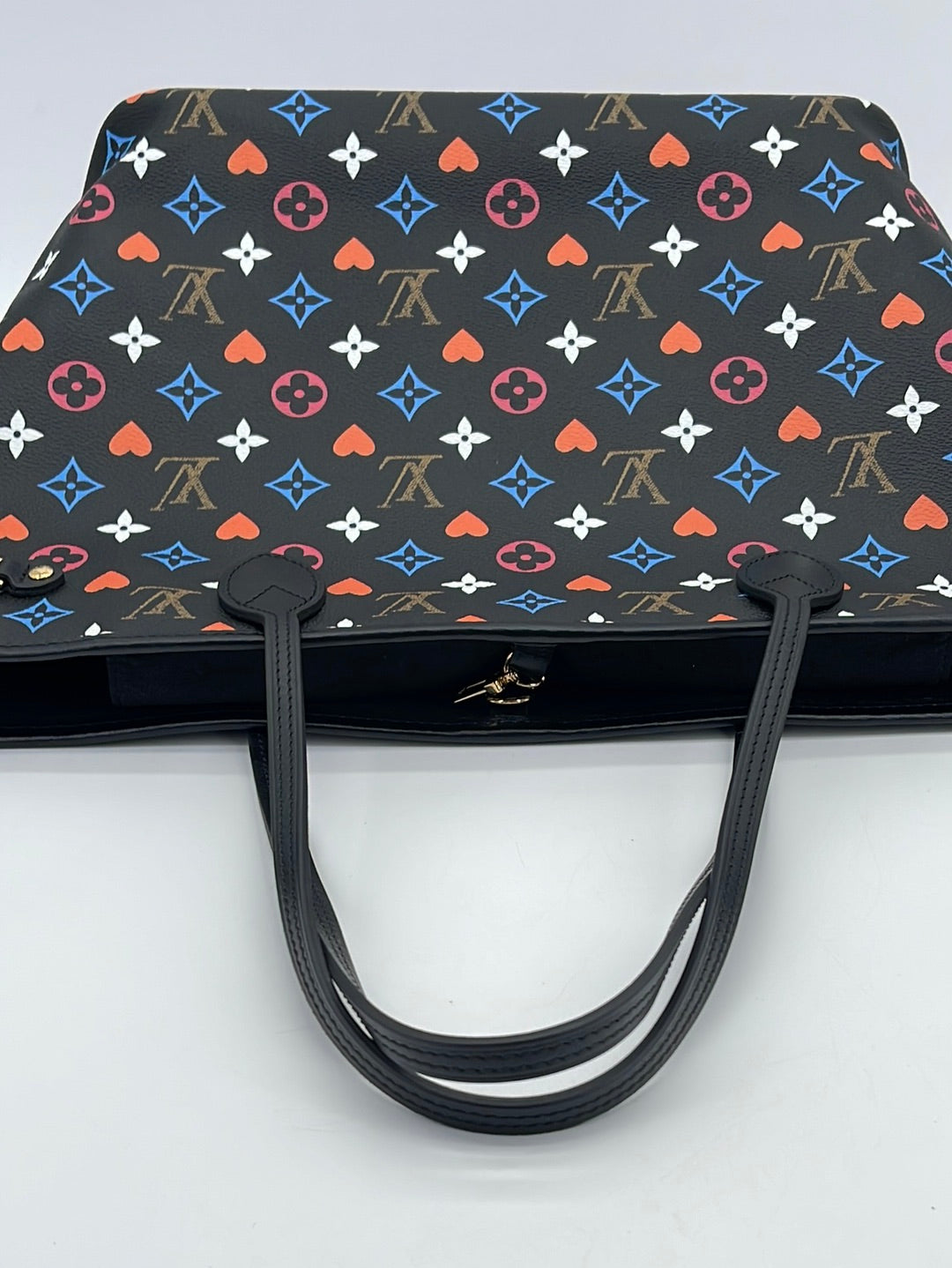 Preloved Louis Vuitton Black Multicolor Monogram Courtney MM Shoulder –  KimmieBBags LLC