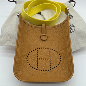 Preloved Hermes Evelyne Gen III TPM Shoulder Bag DKTQ2MM (Kimmie’s Bag)