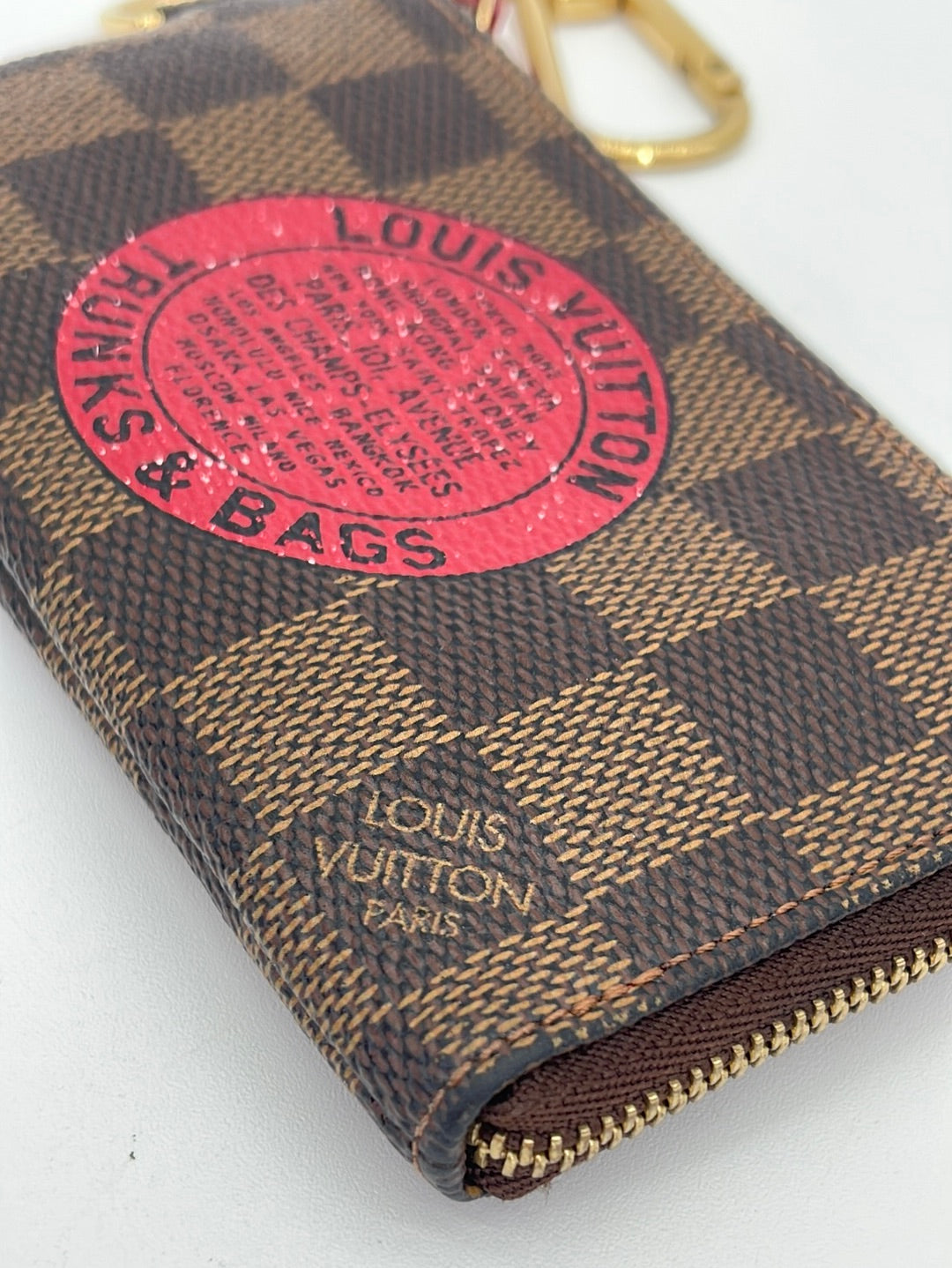 Preloved Louis Vuitton Damier Ebene Trunks Compact Zippy Coin Pouch CT0098 (K) 020924