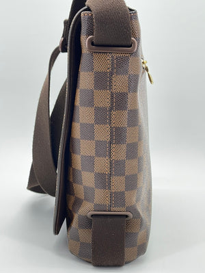 Louis Vuitton Damier Ebene Canvas Brooklyn GM Messenger Bag