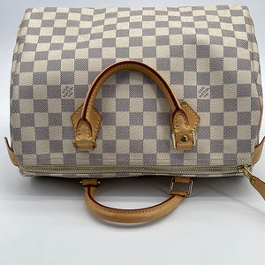 Louis Vuitton Vintage Damier Azur Speedy 25 - Neutrals Handle Bags, Handbags  - LOU808423