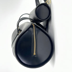 Preloved Louis Vuitton Black Epi Soulfflot Shoulder Bag and Mini Set T2JKXQY 050124 H