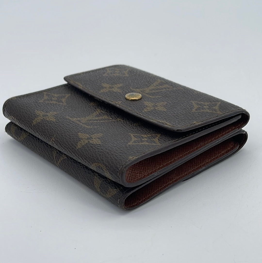 Preloved Louis Vuitton Monogram Elise Trifold Wallet SP0026 040223