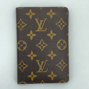 Vintage Louis Vuitton Monogram Passport Organizer Wallet (K) 881RA 020524
