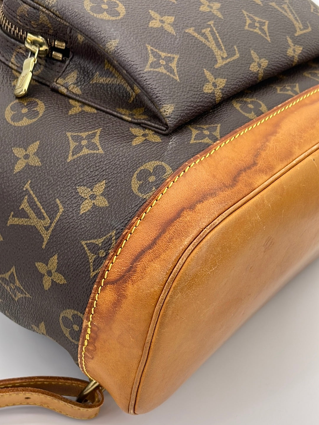 Louis Vuitton Pre-loved LOUIS VUITTON Montsouris GM monogram Backpack  rucksack PVC leather Brown 2023, Buy Louis Vuitton Online