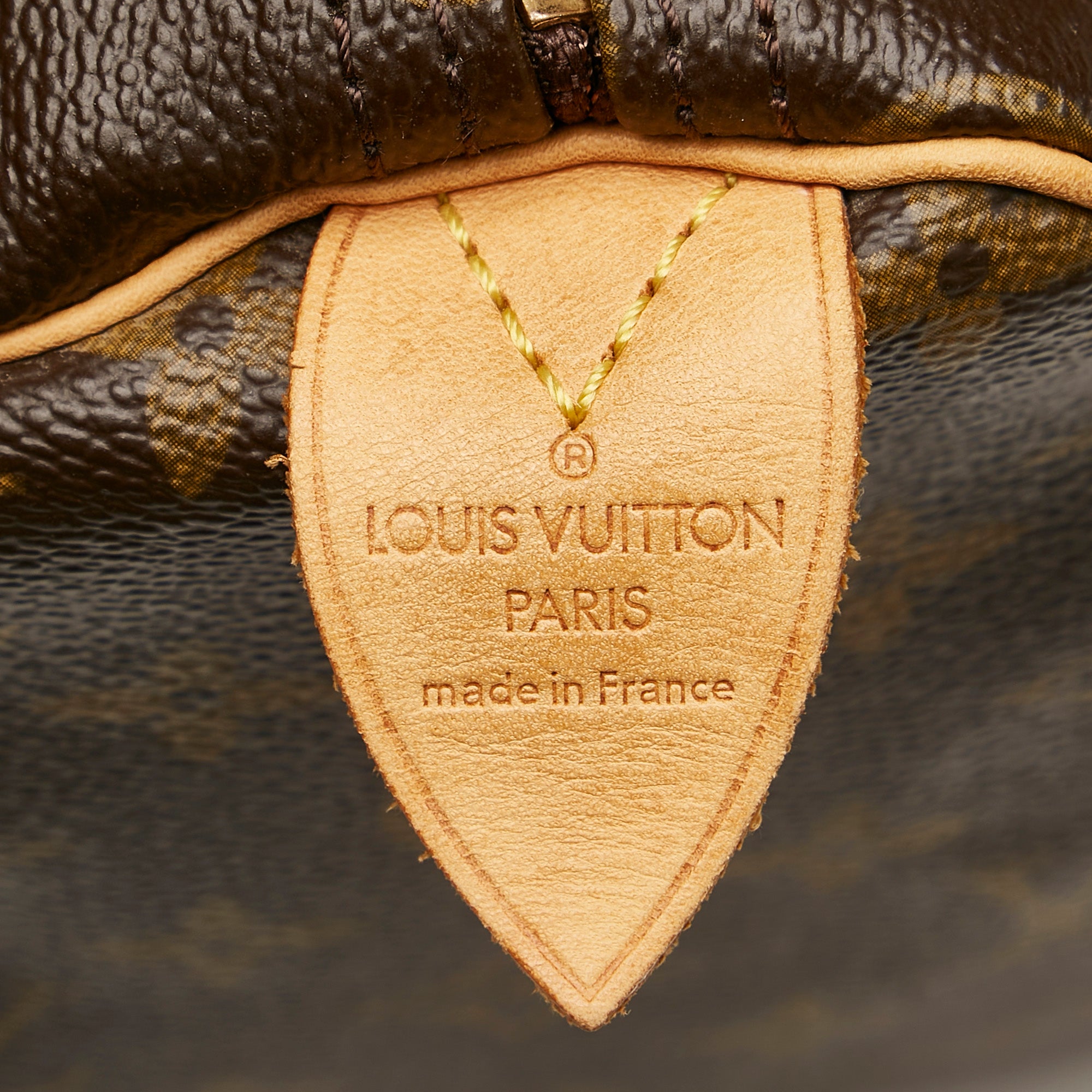 Auth Louis Vuitton Monogram Speedy 30 Hand Bag 9E140200g