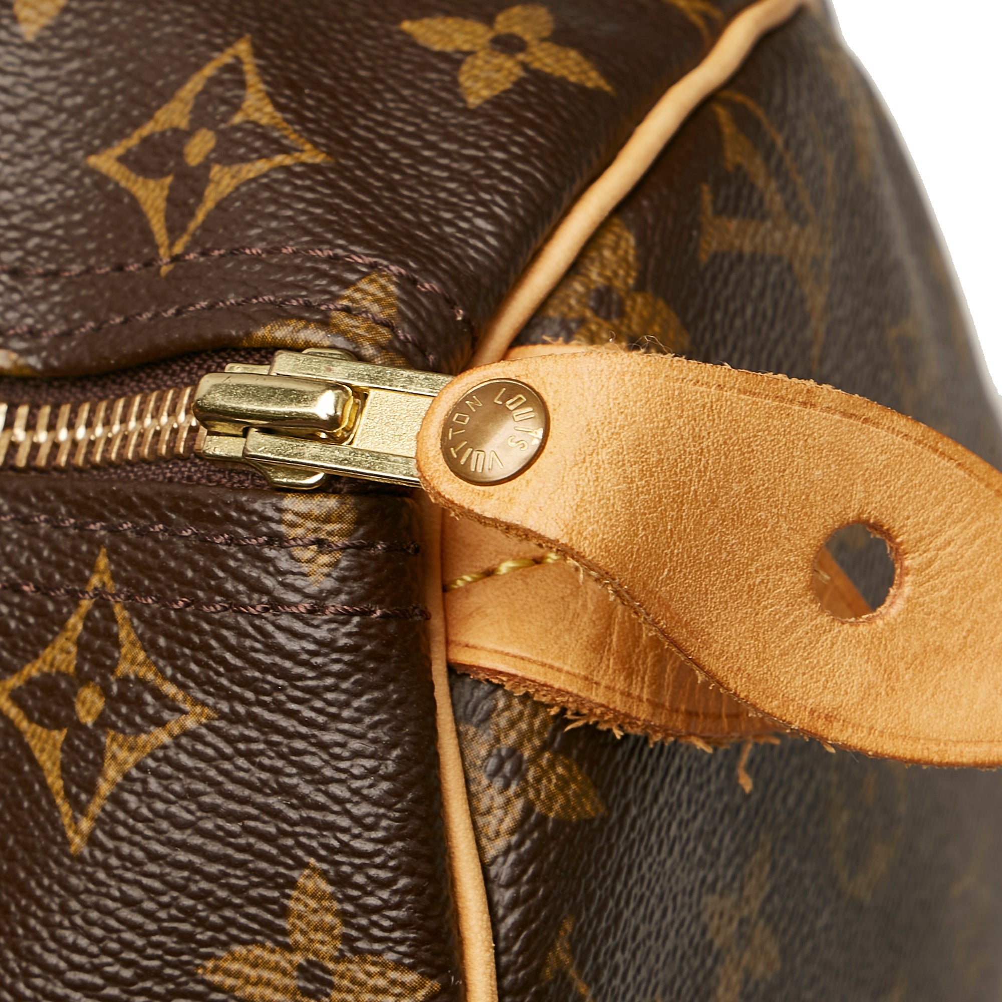 Louis Vuitton Speedy 40 Monogram Handbag Doctor Purse (AA3008
