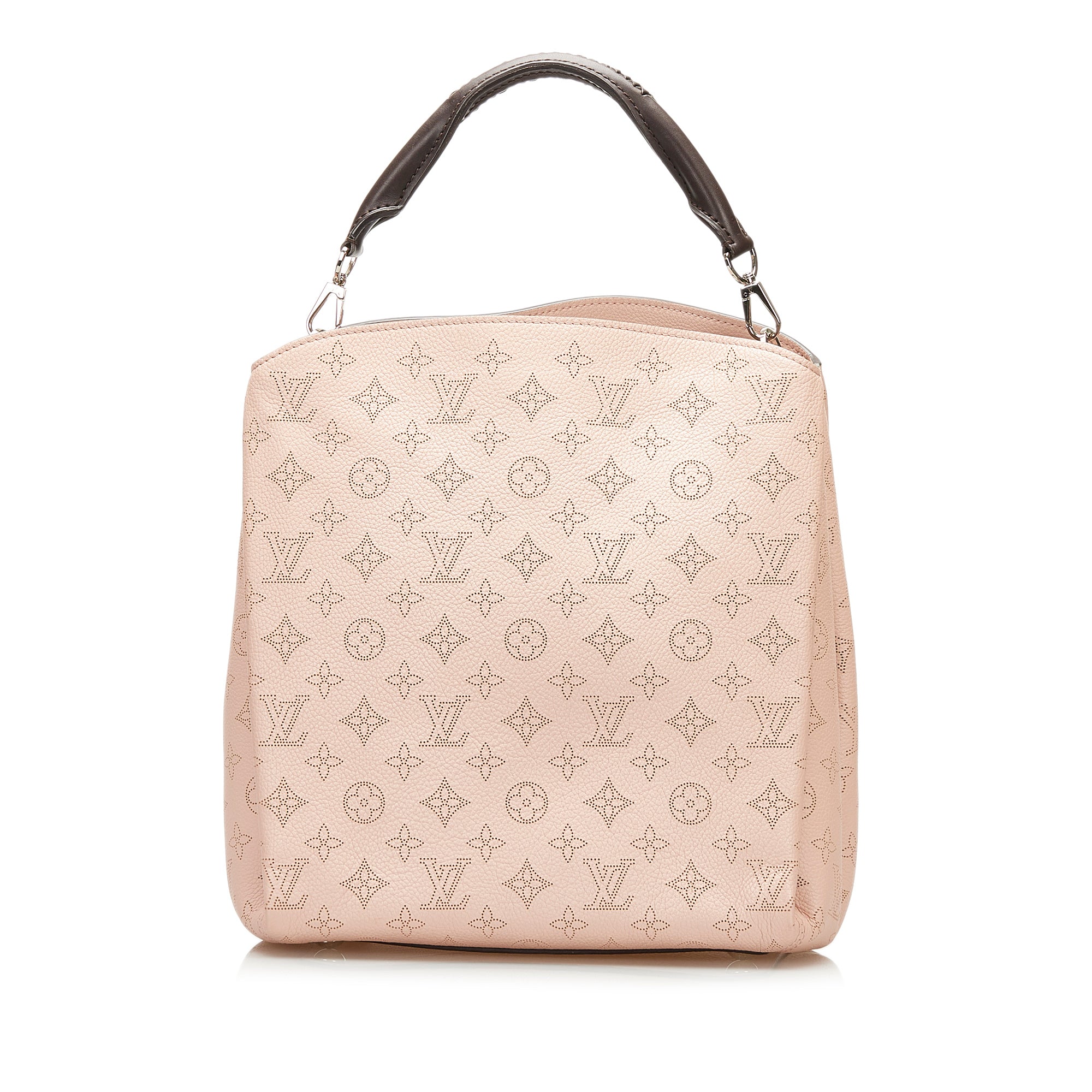  Louis Vuitton, Pre-Loved Pink Monogram Mahina Leather