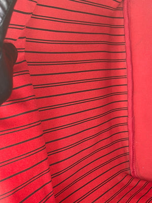 Preloved  Louis Vuitton Damier Ebene Neverfull MM Tote Bag - Red Interior SD3165 020524