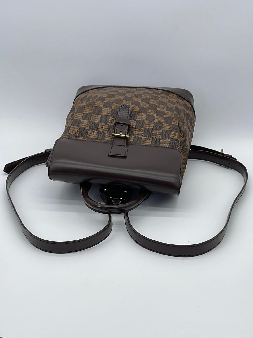 Louis Vuitton Vintage Damier Ebene Soho Backpack (SHF-21029) – LuxeDH