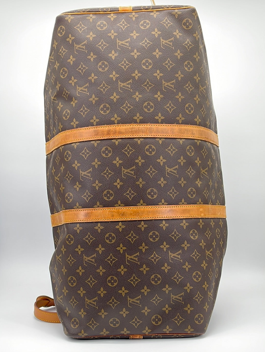 Vintage Louis Vuitton Keepall 60 Monogram Bandolier Bag VI882