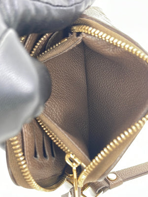 Preloved Louis Vuitton Brown Monogram Empriente Secret Compact Zip Wallet TS0152 020524