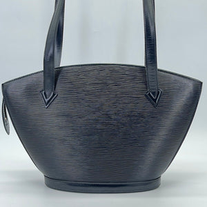 PRELOVED Louis Vuitton Saint Jacques PM Black Epi Leather Shoulder