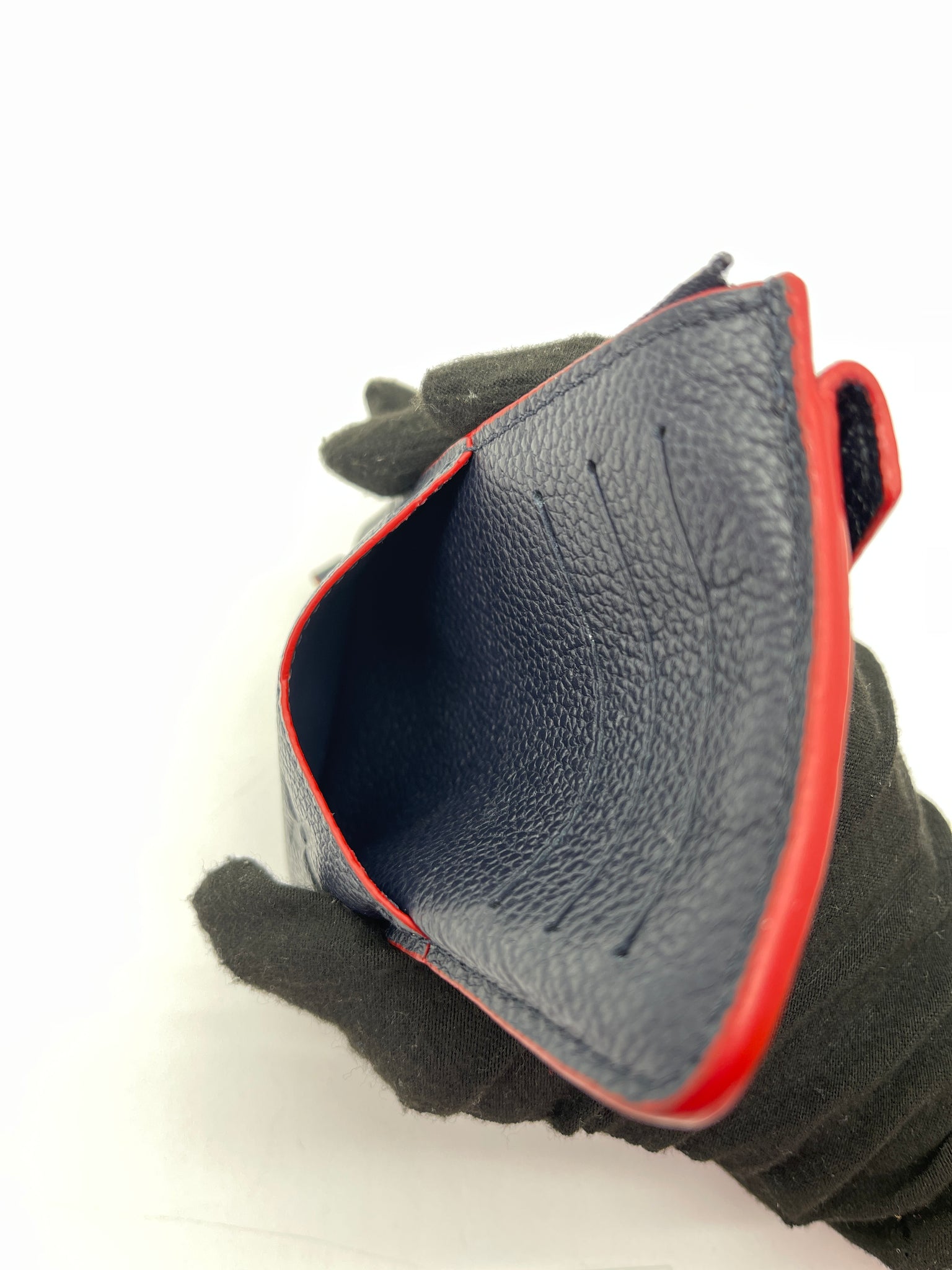 Preloved Louis Vuitton Navy Empreinte Recto Verso Wallet. 947YJXT 072324 H