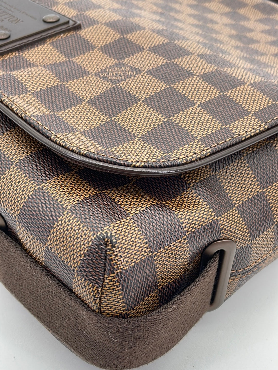 PRELOVED Louis Vuitton Damier Ebene Brooklyn GM Crossbody Bag CA0161 0 –  KimmieBBags LLC