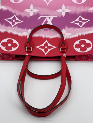 Louis Vuitton Red Tie-Dye Giant Monogram Escale Coated Canvas OnTheGo GM  Silver Hardware, 2020 Available For Immediate Sale At Sotheby's