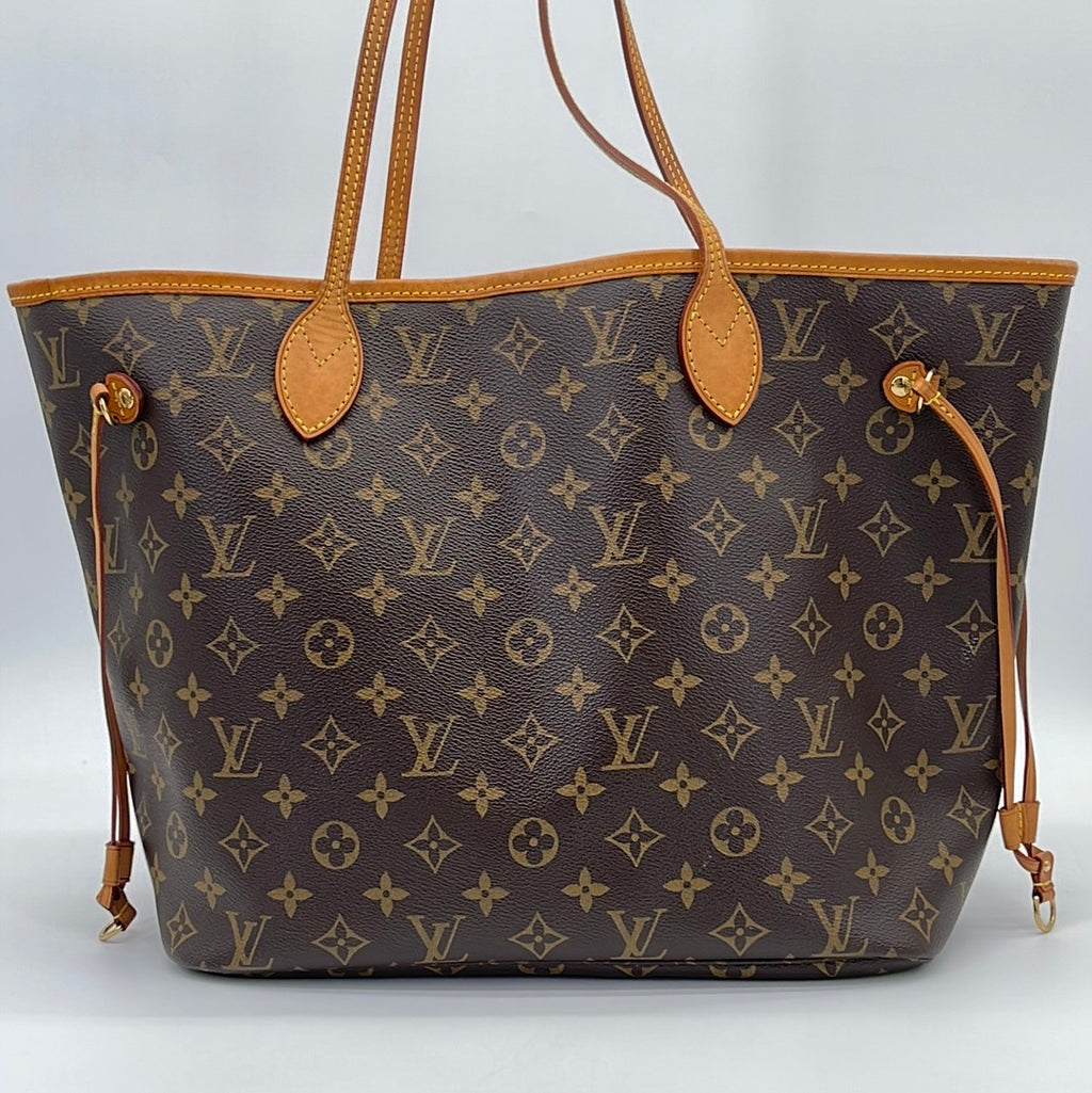 Preloved Louis Vuitton Monogram Neverfull MM Tote Bag AR4097 110723
