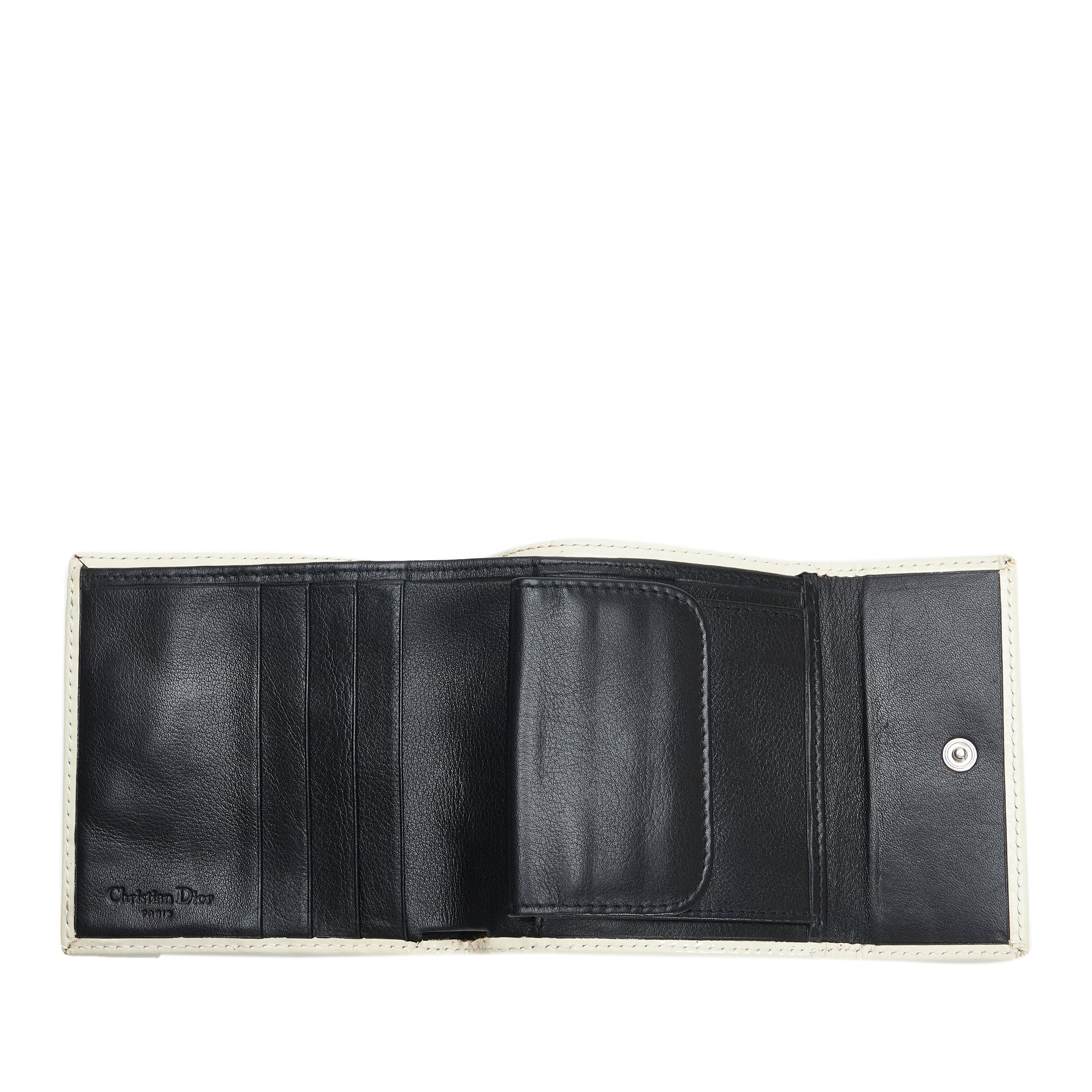 Preloved Dior Oblique Trotter Trifold Wallet CM0014 92123 $100 off Flash