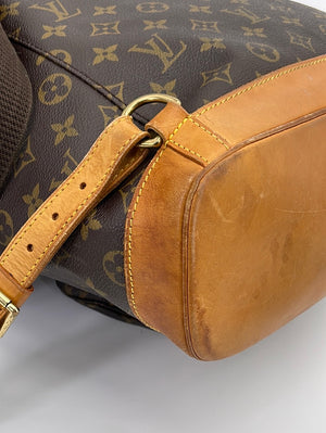 Louis Vuitton Vintage - Monogram Montsouris GM - Brown - Canvas and  Vachetta Leather Backpack - Luxury High Quality - Avvenice